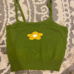 Cute green tank top. Never worn.